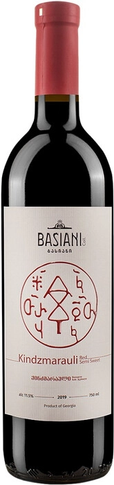 Вино Basiani   Kindzmarauli      2019  750 мл