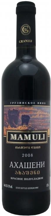 Вино Гранели  Ахашени Мамули (полусладкое) 2008 750 мл