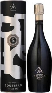 Шампанское  Soutiran Cuvée Millésimée Grand Cru Brut 2018 gift box 750 мл