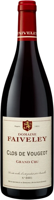 Вино Faiveley  Clos de Vougeot Grand Cru 2019 750 мл 14,5%