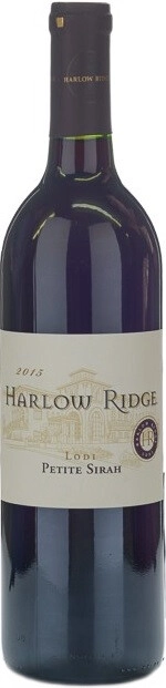 Вино   Harlow Ridge Petite Sirah  Харлоу Ридж Пти Сира Лоди  2015  750 мл