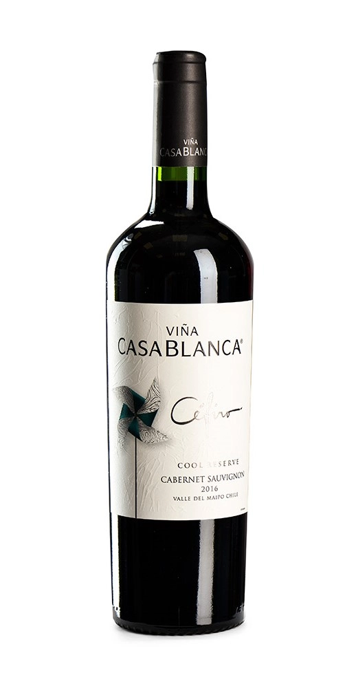 Вино Vina Casablanca Ltda  Cabernet Sauvignon  Cefiro Винья Касабланка  Каберне Совиньон  Сефиро 2017 750 мл