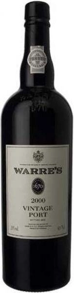 Портвейн  Warre’s Vintage Port 2000  750 мл