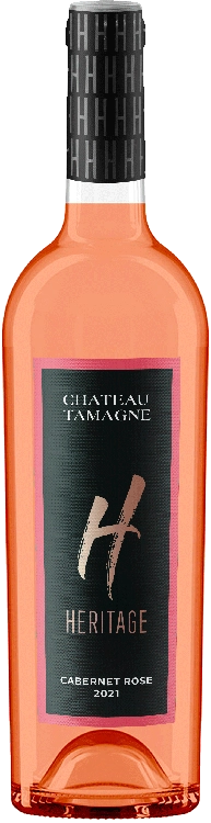 Вино   Chateau Tamagne  Heritage  Шато Тамань  Каберне Розе  2021  750 мл