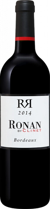 Вино  красное Ronan by Clinet Bordeaux AOC Chateau Clinet  2021 750 мл  12,5 %