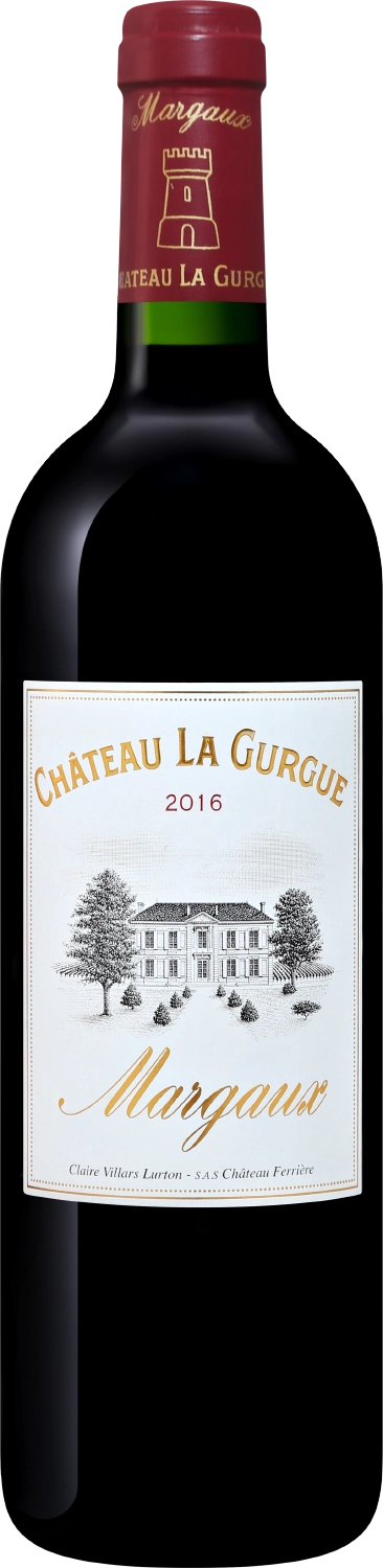 Вино Chateau La Gurgue Margaux AOC  2016 750 мл