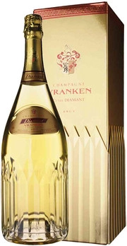 Шампанское  Vranken  Diamant  Brut  Champagne Вранкен  Диамант Брют  в подарочной упаковке 1500 мл