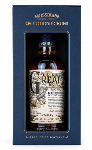 Виски Mossburn The Ephemera Collection The Great Michael, gift box  700 мл