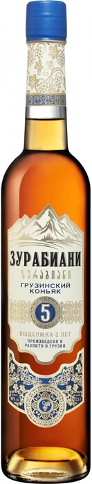 Коньяк  Zurabiani  5 Years Old  500 мл