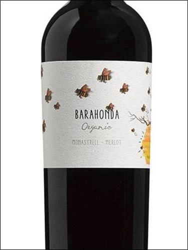 Вино Barahonda Organic Monastrell-Merlot Yecla  2018 750 мл