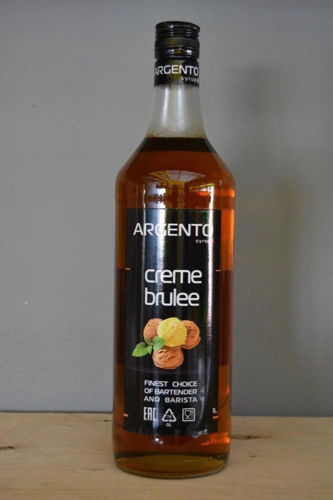 Сироп Спум Фудс Ардженто Крем - Брюле 1000 мл