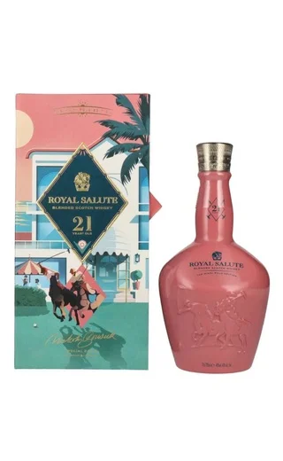 Виски Royal Salute Miami Polo Blend 21 Years Old gift box 700 мл  