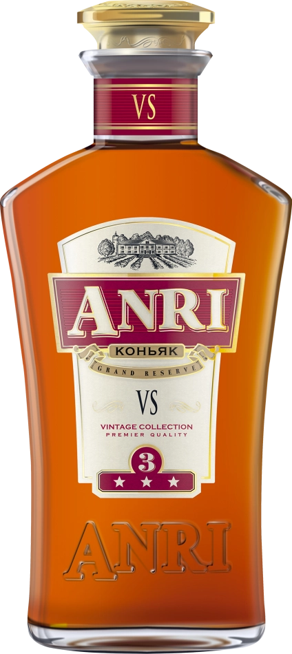 Коньяк ANRI  3 year 500 мл