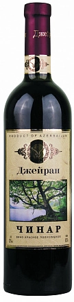 Вино Джейран Чинар красное полусладкое  2023  750 мл