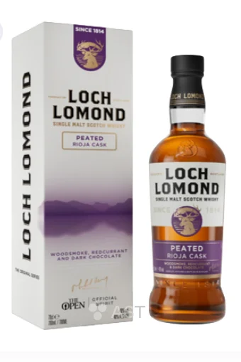 Виски Loch Lomond Peated Rioja Cask gift box  700 мл 40%