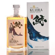 Виски Kujira 8 y.o. Sherry & Bourbon Casks single grain whisky gift box  500 мл