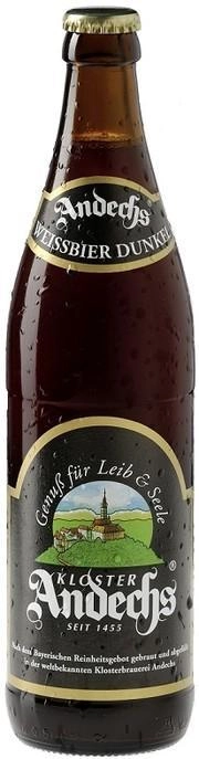 Пиво Andechs Weissbier Dunkel Андекс Пшеничное темное 500 мл
