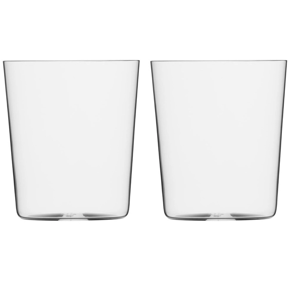Набор  из 2-х  бокалов для воды MarkThomas  Double Bend  Water Марктомас Дабл Бенд  380  мл