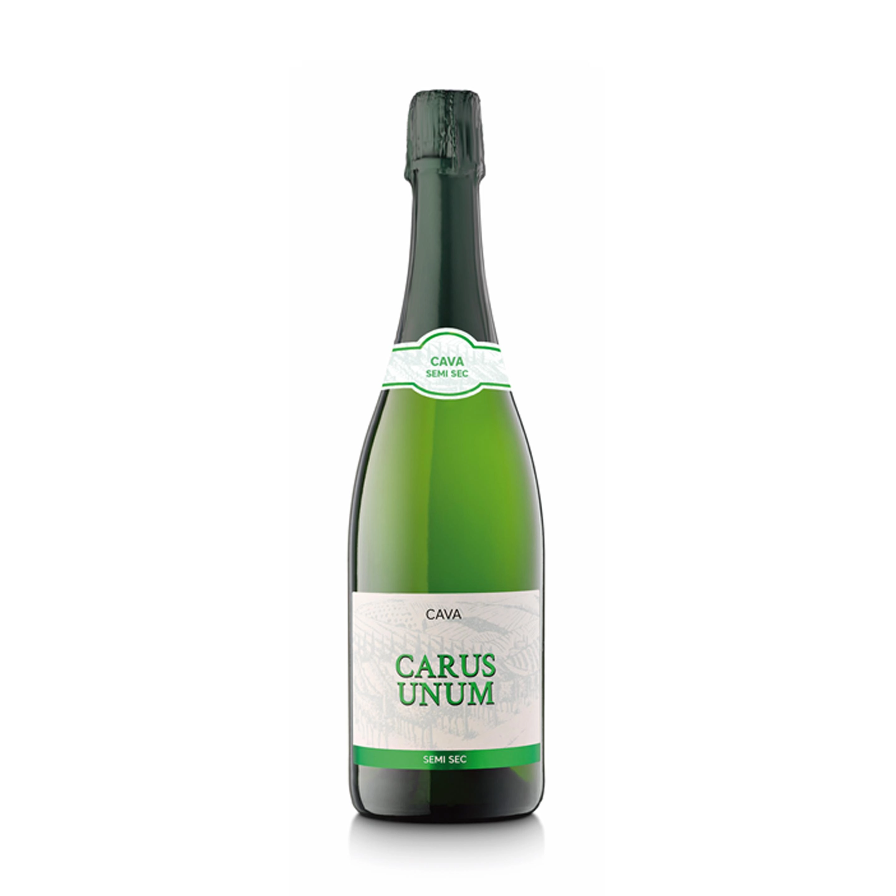 Игристое вино Carus Unum Cava Semi Sec D.O.  750  мл