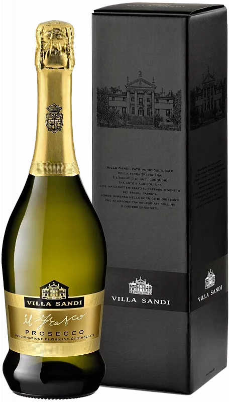 Вино игристое Villa Sandi Il Fresco Prosecco DOC  gift box  750 мл
