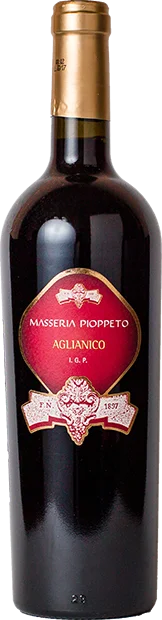 Вино Aglianico Masseria Pioppetto Альянико Массерия Пьопетто 2012 750 мл