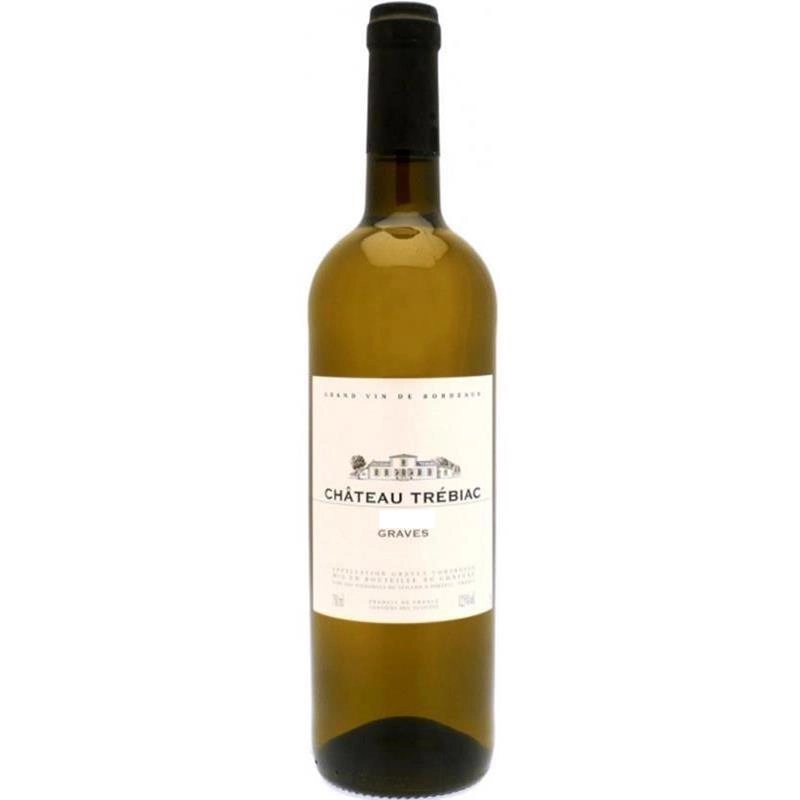 Вино  Chateau Trebiac  Blanc Graves AOC   Шато Требьяк Блан  2016  750 мл