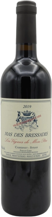 Вино Mas des Bressades  Les Vignes de Mon Pere Pays du Gard IGP Ма де Брессад  Ле Винье де Мон Пэр 2019 750 мл