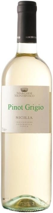 Вино Marchese Montefusco Pinot Grigio Sicilia IGT 2023  750 мл