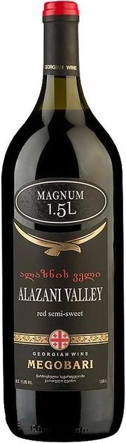 Вино Tiflis Wine Cellar Megobari Alazani Valley Red Semi-Sweet  Мегобари  Алазанская долина Ред  2019 1500 мл