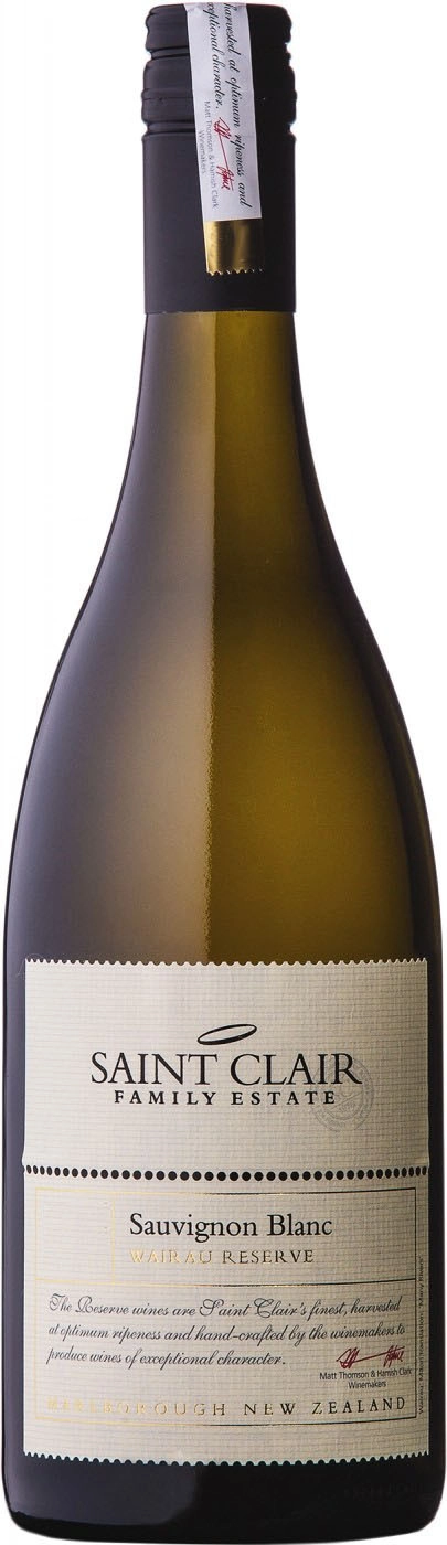 Вино Saint Clair Wairau Reserve Sauvignon Blanc Уэро  Резерв Совиньон Блан 2019 750 мл