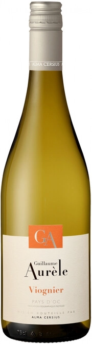 Вино   Guillaume Aurele  Viognier  Гийом Аурель  Вионье 750 мл