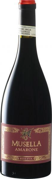 Вино Musella, Amarone della Valpolicella DOC Riserva, Музелла, Амароне делла Вальполичелла Ризерва, 750 мл
