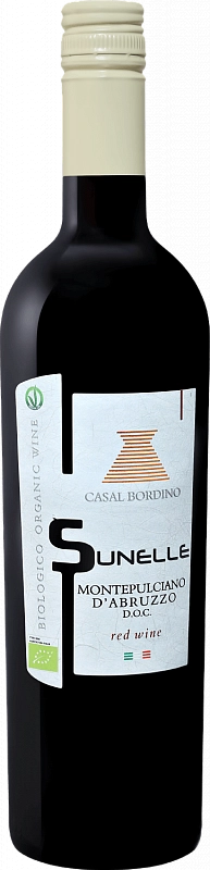 Вино  Sunelle   Montepulciano d’Abruzzo DOC Madonna Dei Miracoli  Сунелле Сунелле Монтепульчано д’Абруццо  Мадонна деи Мираколи   2017 750 мл