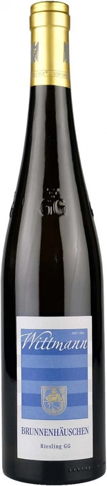Вино Rheinhessen Wittmann Brunnenhauschen Riesling troken GG DQ Рейнхессен Виттманн Брюнненхасен Рислинг трокен GG DQ 2017  750 мл