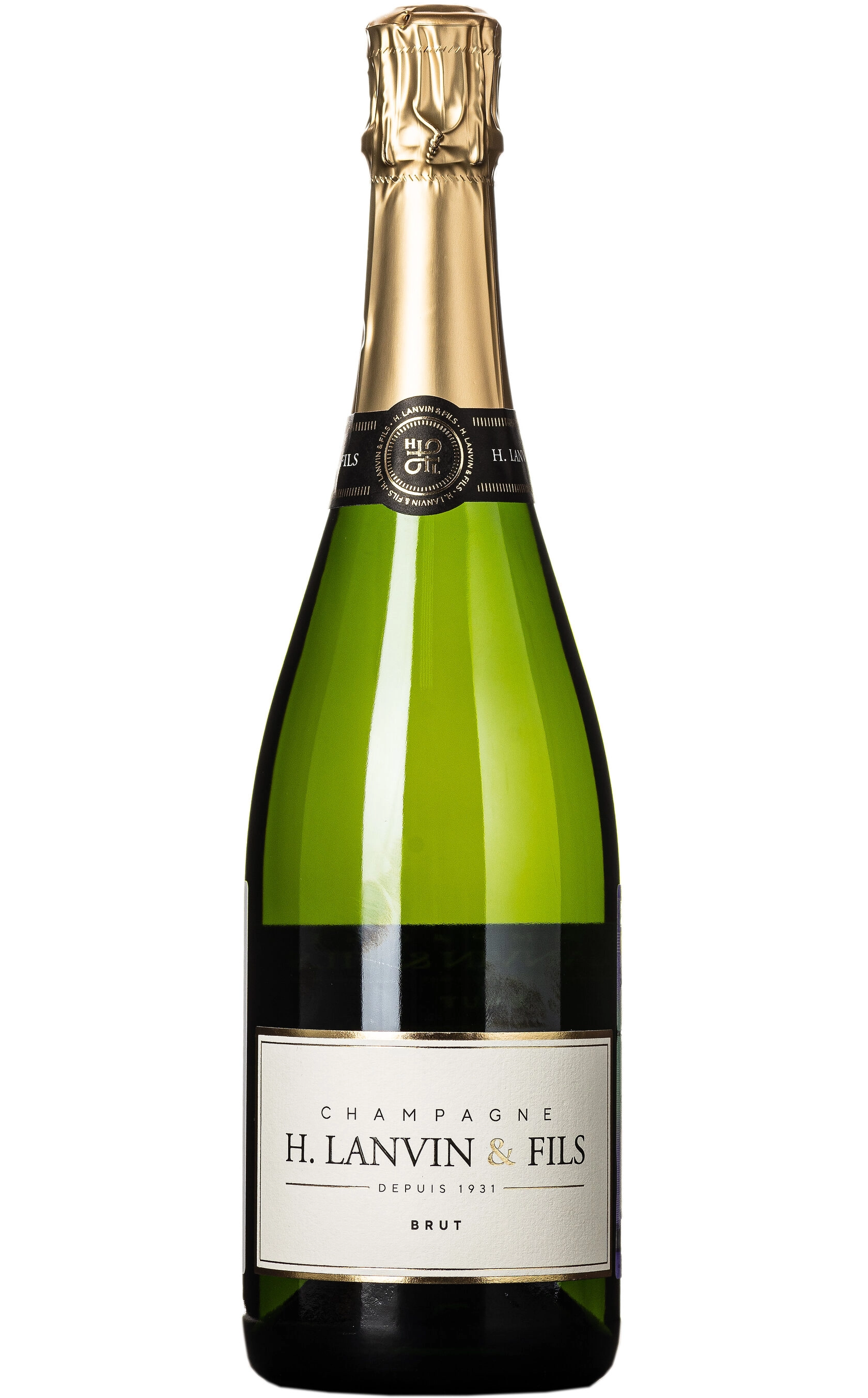 Шампанское Champagne H. Lanvin & Fils Brut  Ланвин И Филс Брют 750 мл  12%