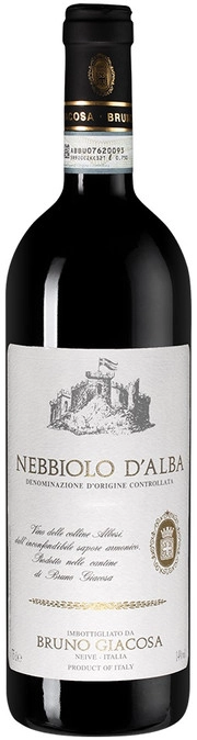 Вино Bruno Giacosa Nebbiolo d'Alba DOC  2018  750 мл 14%