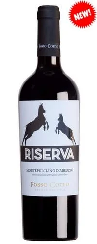 Вино Fosso Corno Riserva Montepulciano D’Abruzzo DOC  Фоссо Корно Монтепульчано д'Абруццо Резерва 2014 750 мл