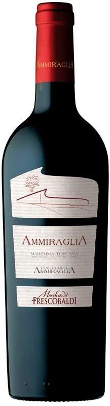 Вино "Ammiraglia", Maremma Toscana IGT, Маркези де Фрескобальди, "Аммиралья", 2011, 0.75 л
