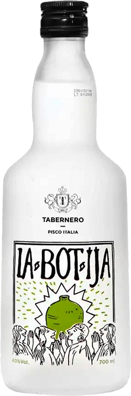 Писко Tabernero  La Botija  Pisco  Puro Italia 40% 700 мл