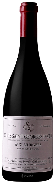 Вино    Domaine Sylvain Cathiard Nuits-Saint-Georges 1er Cru    Aux Murgers  Домэн Сильван Катьяр э Фис   Нюи-Сен-Жорж Премье    Крю О Мюрже   2017 750   мл 12,5%