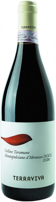 Вино Tenuta Terraviva   Terraviva Montepulciano D'Abruzzo Colline Teramane DOCG   Тенута Терравива  Терравива Монтепульчано Д'Абруццо Коллине Терамане ДОКГ  2020 1500 мл 13%