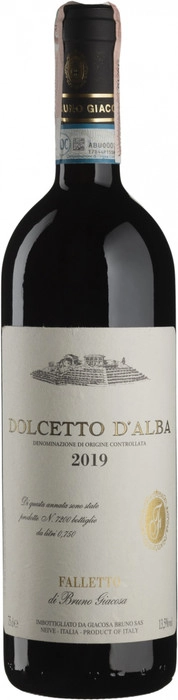 Вино  Falletto di Bruno Giacosa Dolcetto D’Alba   2019 750 мл
