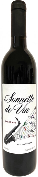 Вино Соннетте де Вин  Саперави 1000 мл