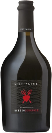 Игристое вино Setteanime Raboso (Curioso) Marca Trevigiana IGT   750 мл