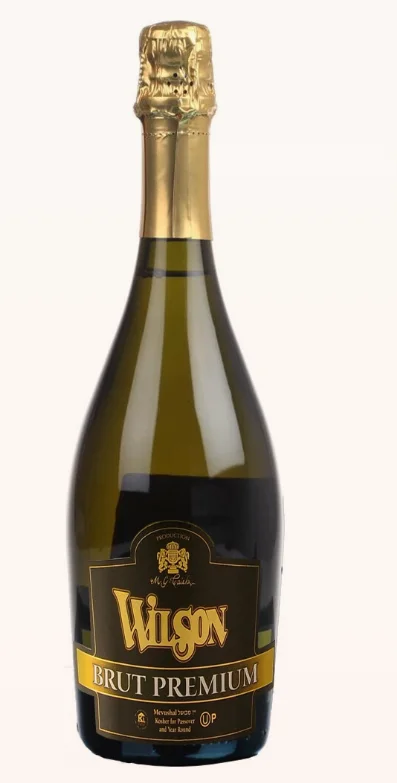 Вино игристое Mevushal Wilson Brut Premium Вилсон Брют Премиум N.V. 750 мл