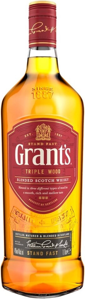 Виски Grant's Triple Wood 3 Years Old 1000 мл