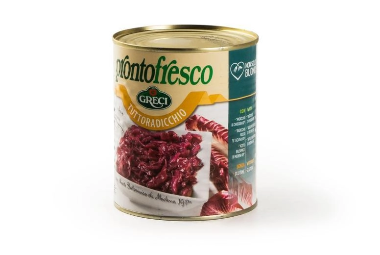 Пюре из итальянского красного салата Radicchio  GRECI  800 г