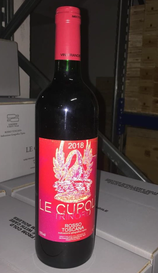 Вино Vini Franchetti Le Cupole Trinoro  Вини Франкетти Ле Куполе Триноро сухое красное 2018   750 мл