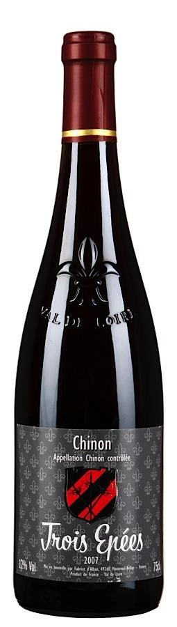 Вино Fabrice d'Alban  Trois Epées Chinon    12% 0,75