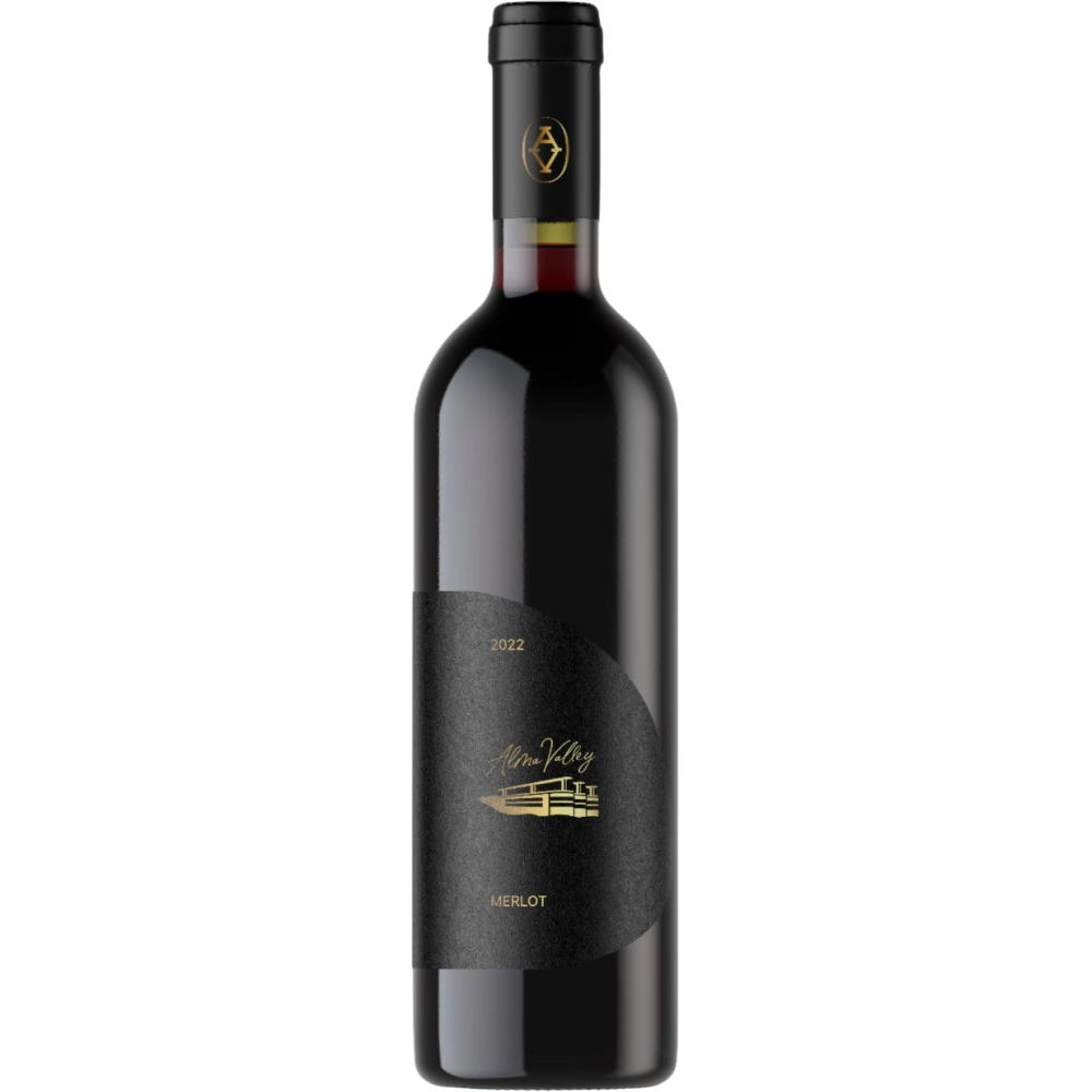 Вино Альма Валлей  Избранное  Мерло   750 мл 15 %